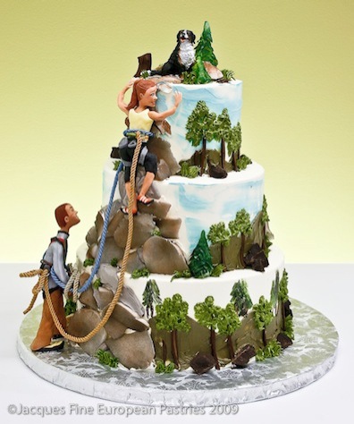 ROCK CLIMBING CAKE